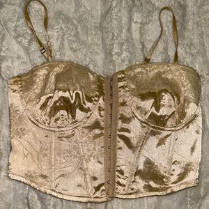 Satin Pacsun Crop Top